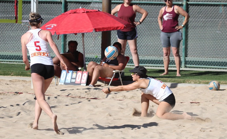 COD Beach Volleyball: Davis/Dempsey pair headed to State after SoCal Regional