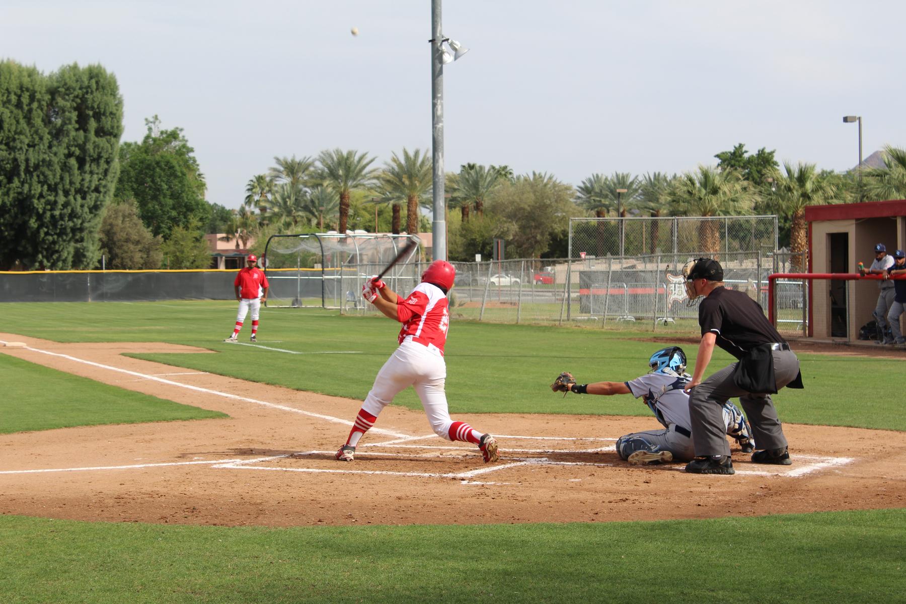 Baseball Relinquishes Early Lead in 9-5 Defeat at Chaffey