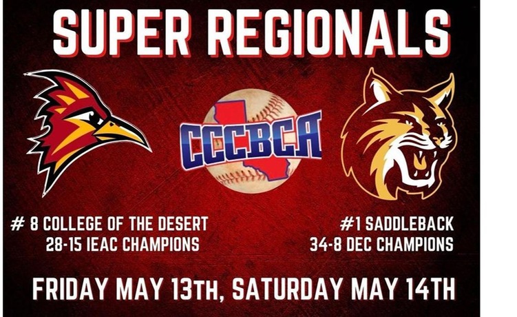 COD Baseball travels to top seeded Bobcats for Super Regional series