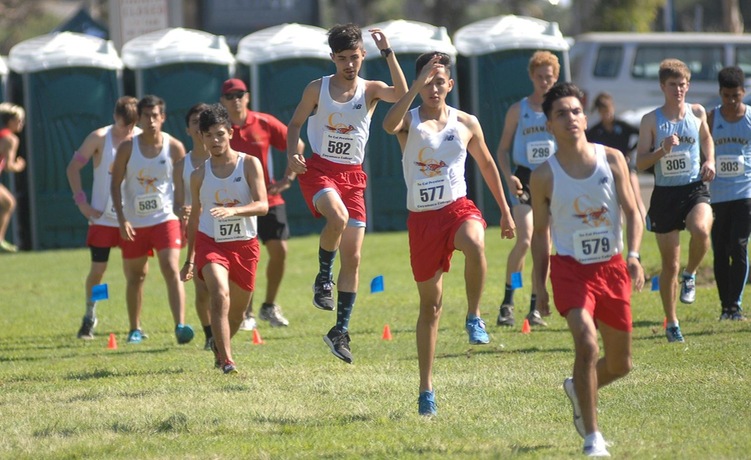 COD Men’s Cross Country finishes 12th at Golden West Invitational