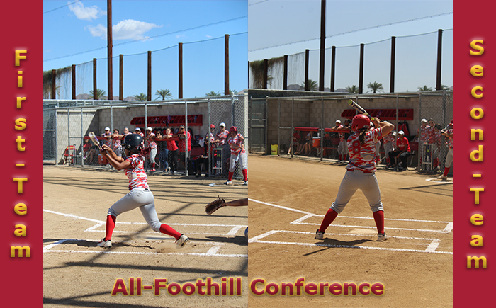 Softball: Brianna Alcorn, Kalen Gopperton Receive Foothill All-Conference Honors