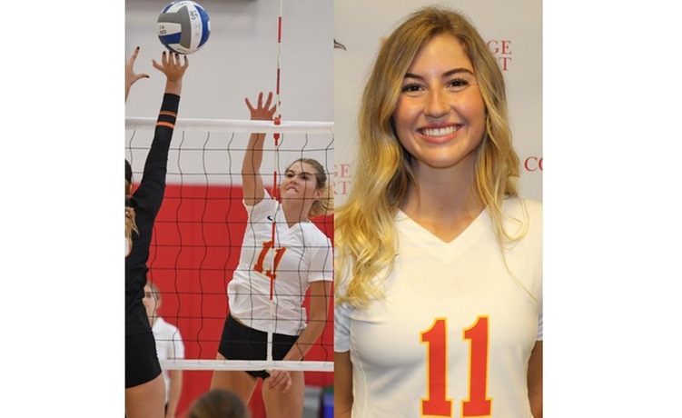 COD Women’s Volleyball: Dashner named PCAC Athlete of the Month
