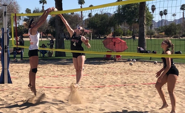 COD Beach Volleyball: One’s team continues to roll as team falls to Firebirds, 4-1
