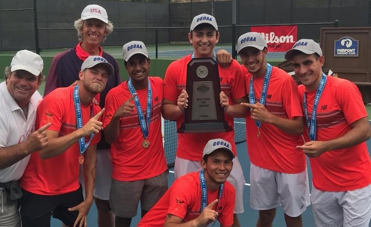 COD Men's Tennis claims 15th State Title by beating Foothill, 5-1