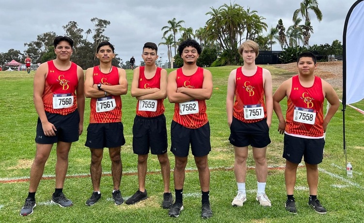 COD Men's Cross Country Places 6th Overall at Coach Downey XC Classic