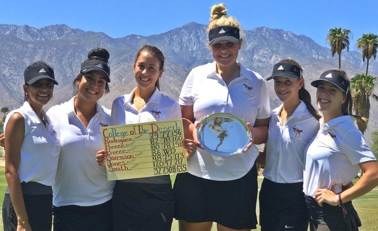 COD Women's Golf grabs 2nd Place at Desert Classic