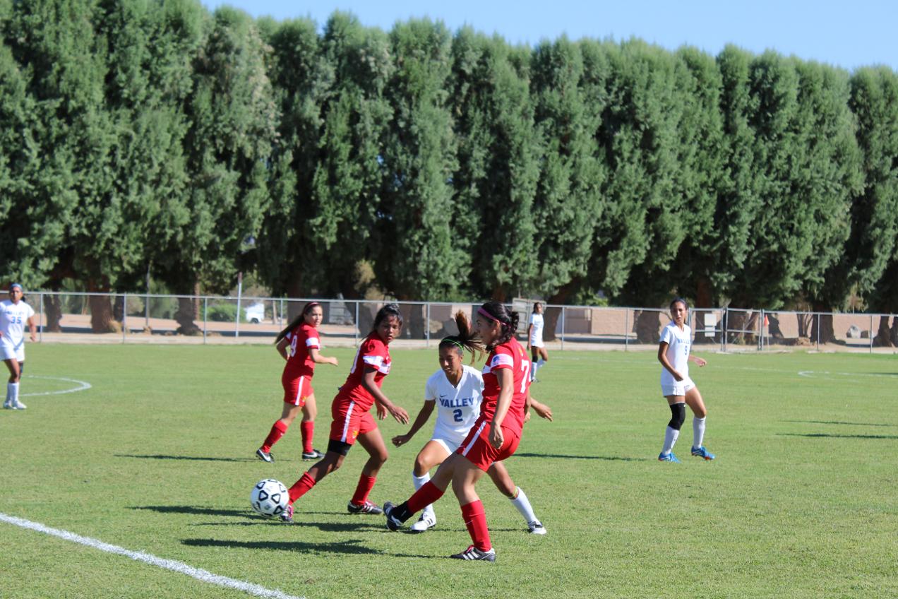 Women's Soccer Suffers 5-0 Defeat at the Hands of San Bernardino