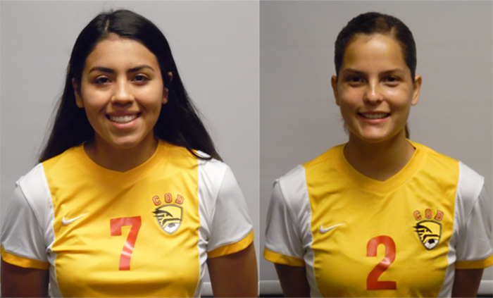 Women's Soccer: Casillas and Lewis Named CCCAA Academic All-State