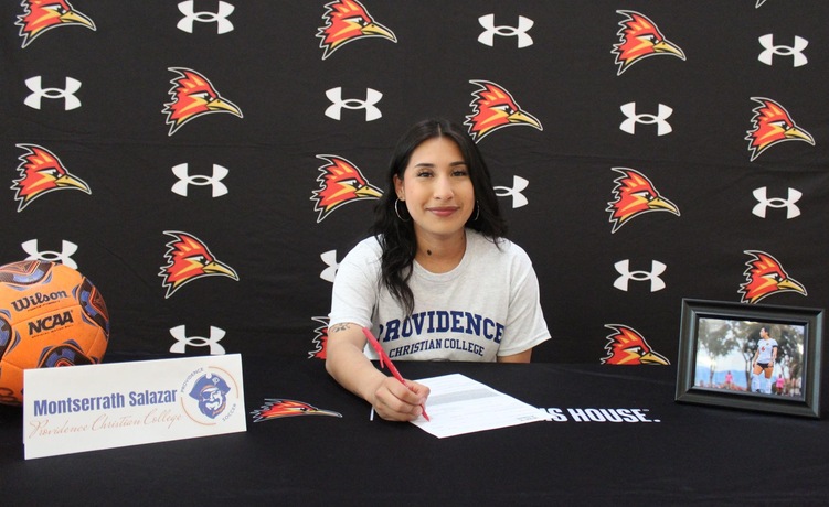 COD Women’s Soccer: Salazar signs letter with Providence Christian