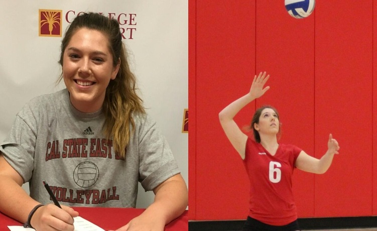 COD Women’s Volleyball: Edgar signs letter with CSU East Bay