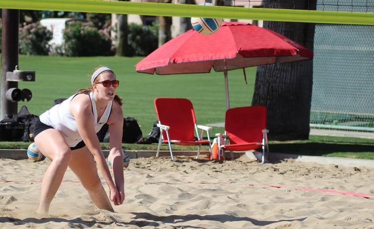 COD Beach Volleyball opens 2023 on the road with split at OCC, sweep of Corsairs