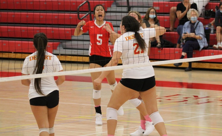 COD Women’s Volleyball wins exciting 5-set match over Panthers, 3-2